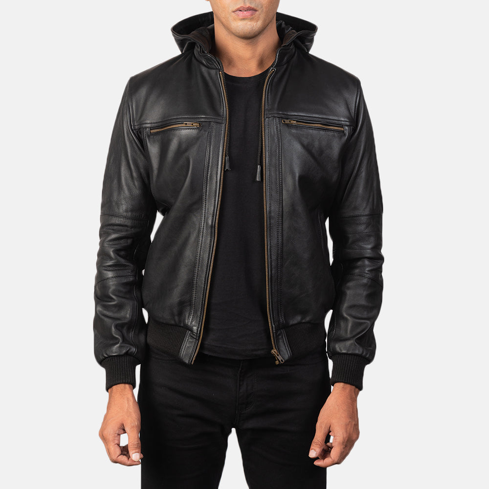 Moto jacket with hood online
