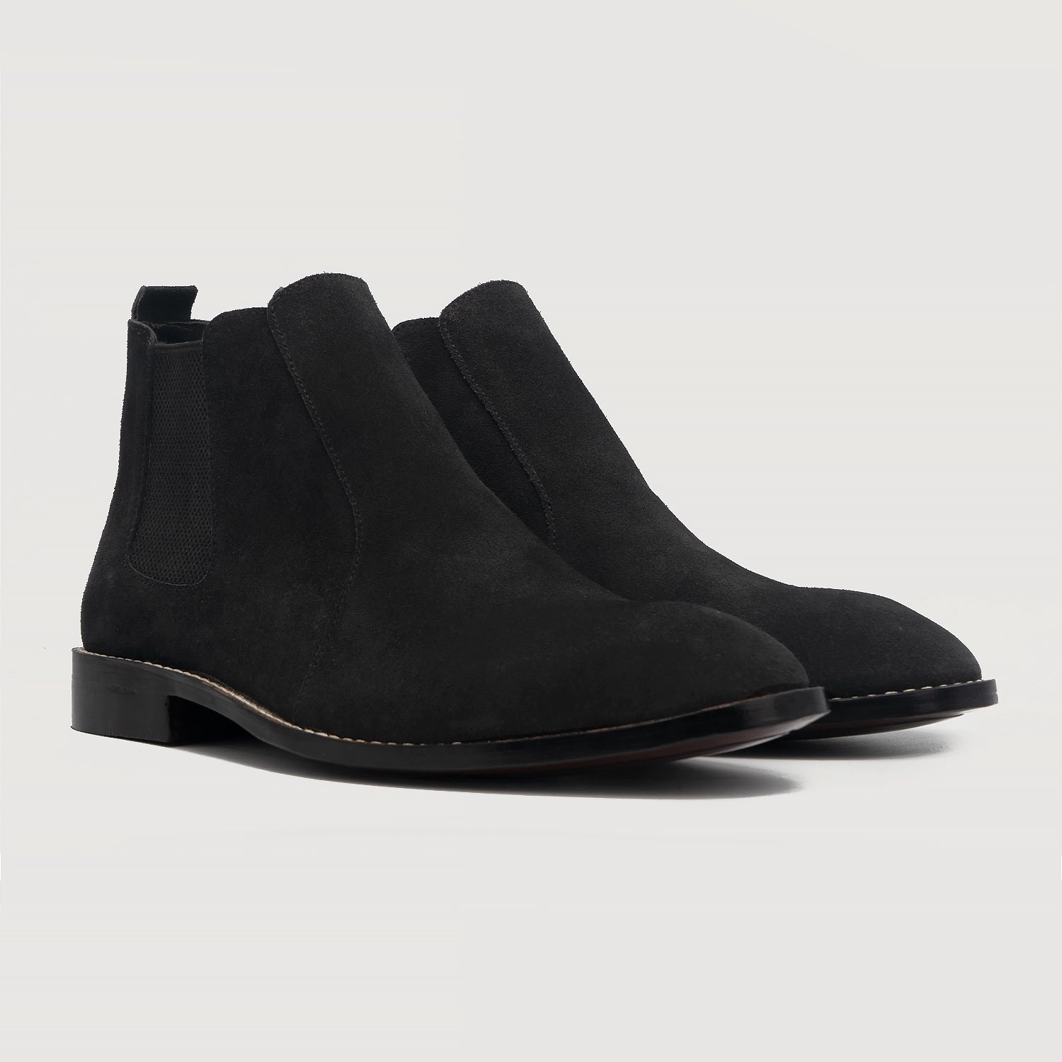 Suede leather boots men discount
