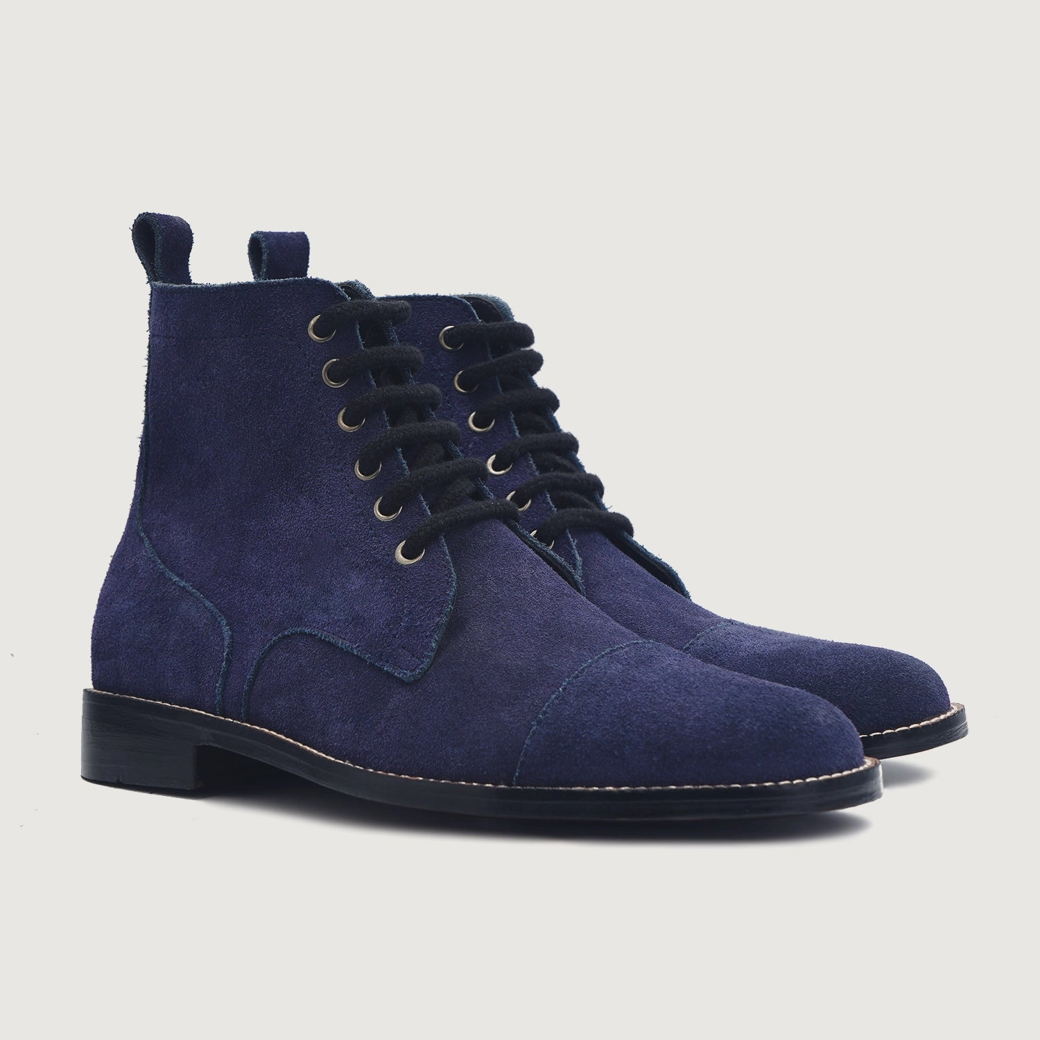 Navy blue suede shoes mens on sale