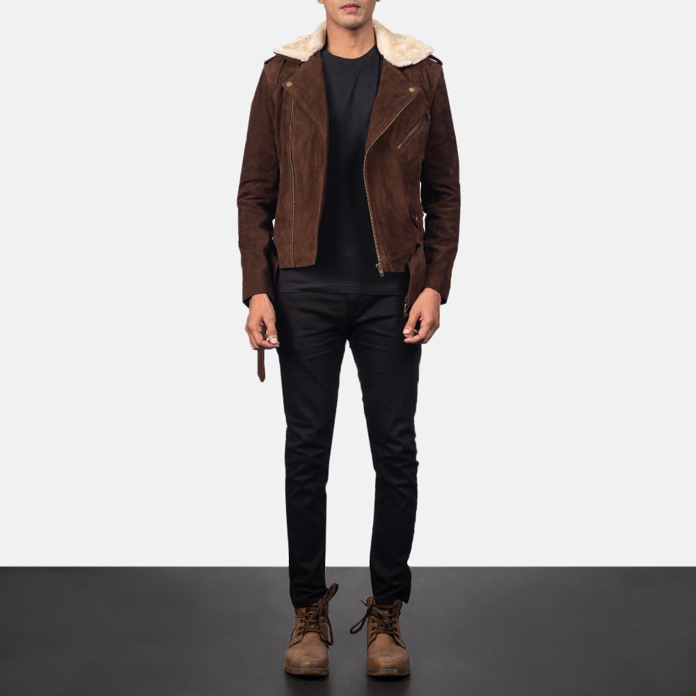 Men s Suede Jackets Buy Suede Jackets For Men in UAE The